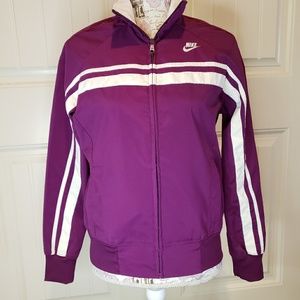 NWT Nike Track Windbreaker Zip Jacket